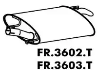 SILENC TRAS FIESTA 1.4 16V 96/99 1.6 99/04