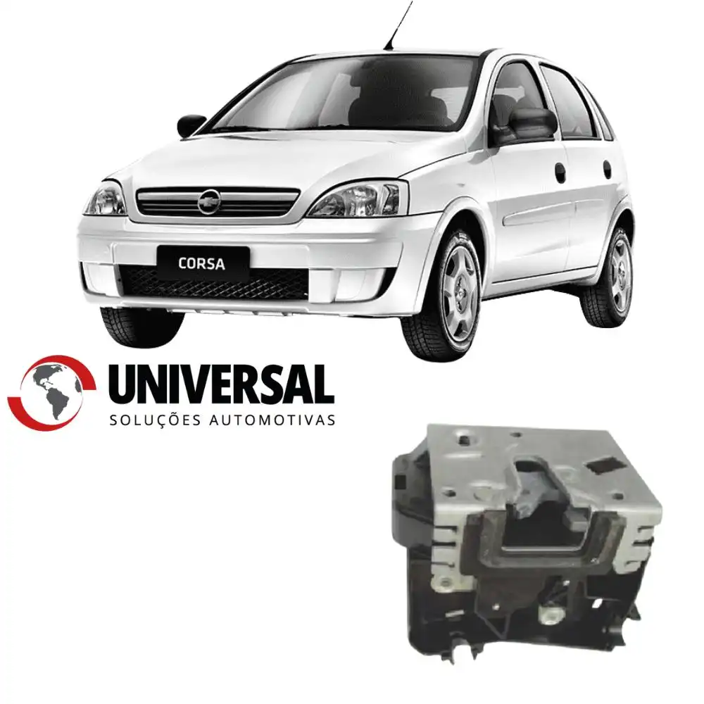 FECHADURA PORTA DIANTEIRA CORSA HATCH 2002 A 2012 ESQUERDA M