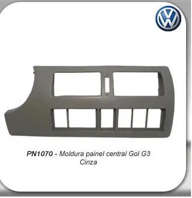 MOLDURA PAINEL INT GOL GIII (CENTRAL) CINZA