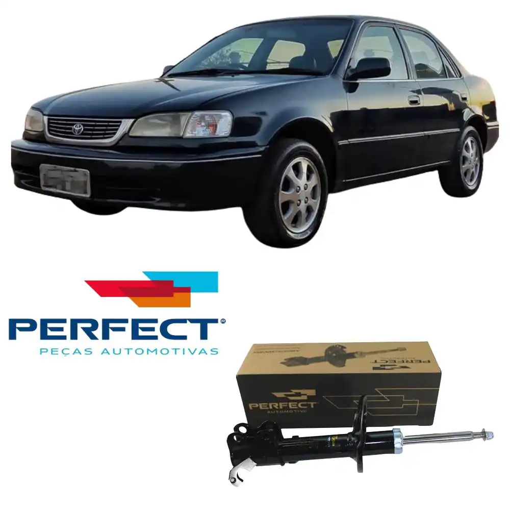 AMORTECEDOR DIANTEIRO TOYOTA COROLLA 1992 A 2002 DIREITO