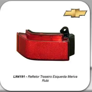 SINAL PARACHOQUE TRAS MERIVA ESQ S/ LUZ NEBLINA