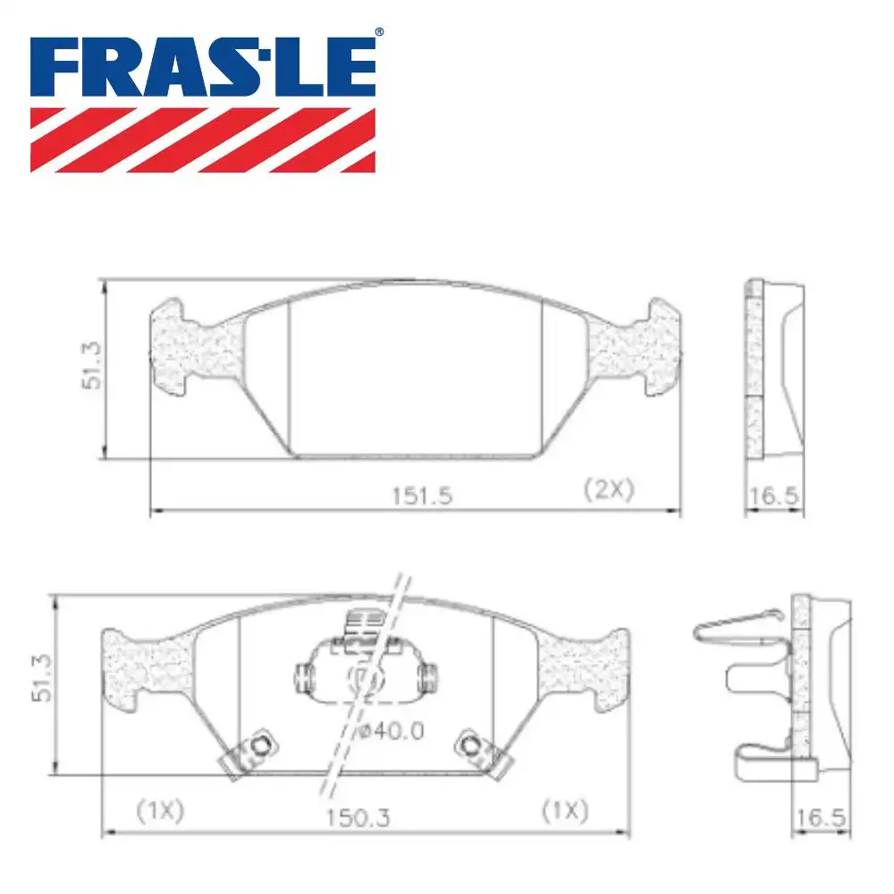PASTILHA FREIO DIANTEIRA CITY 1.5 16V 2009 ACIMA