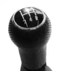 MANOPLA ALAVANCA CAMBIO FIESTA KA SPORT PRETO