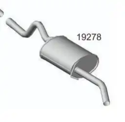 SILENC TRAS RENAULT CLIO SEDAN 1.6 2000/