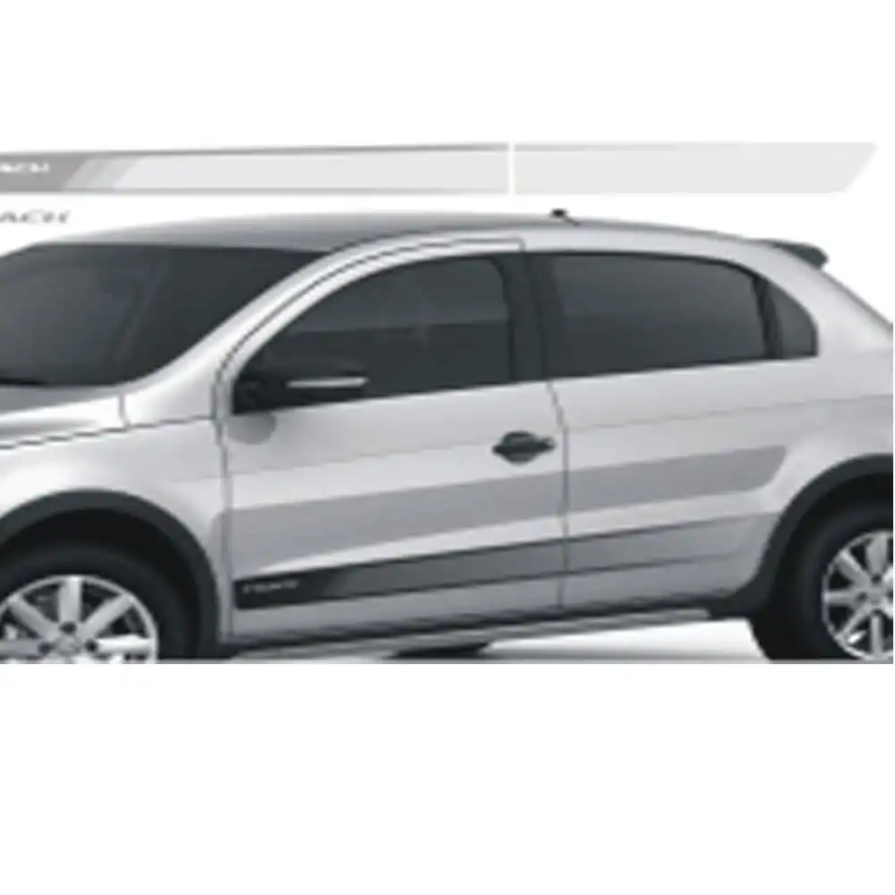 FAIXA LATERAL GOL GER VI TRACK 2013 A 2016 PRATA