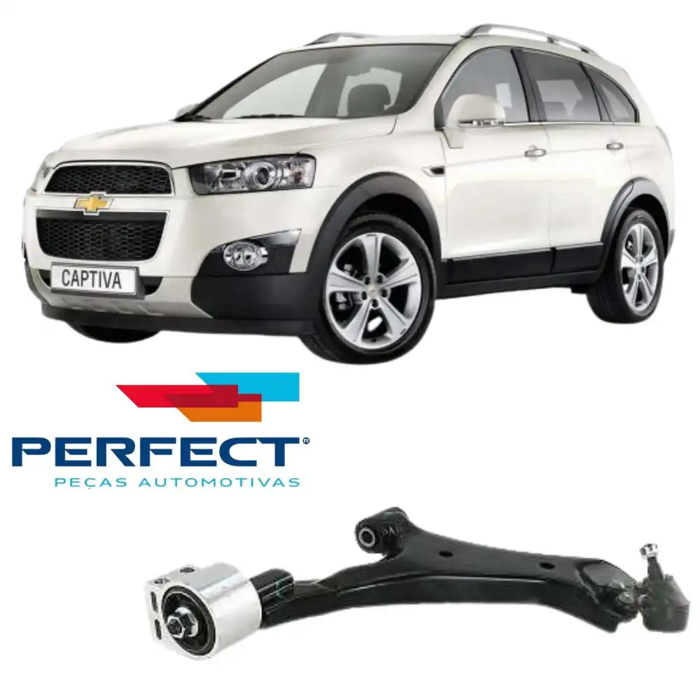 BANDEJA DIANTEIRA CAPTIVA 2008 A 2016 DIREITA COM PIVO