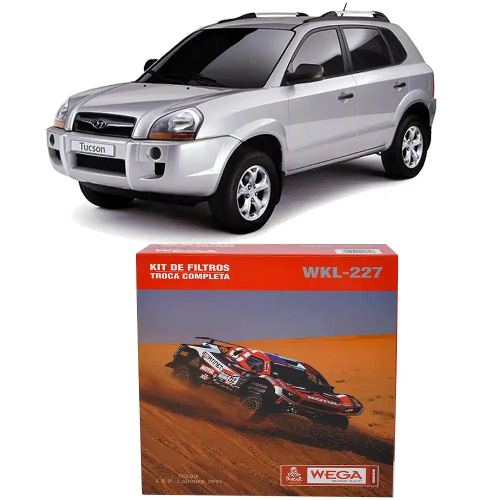 KIT FILTROS HYUNDAI TUCSON 2.0 16V 2013 A 2019