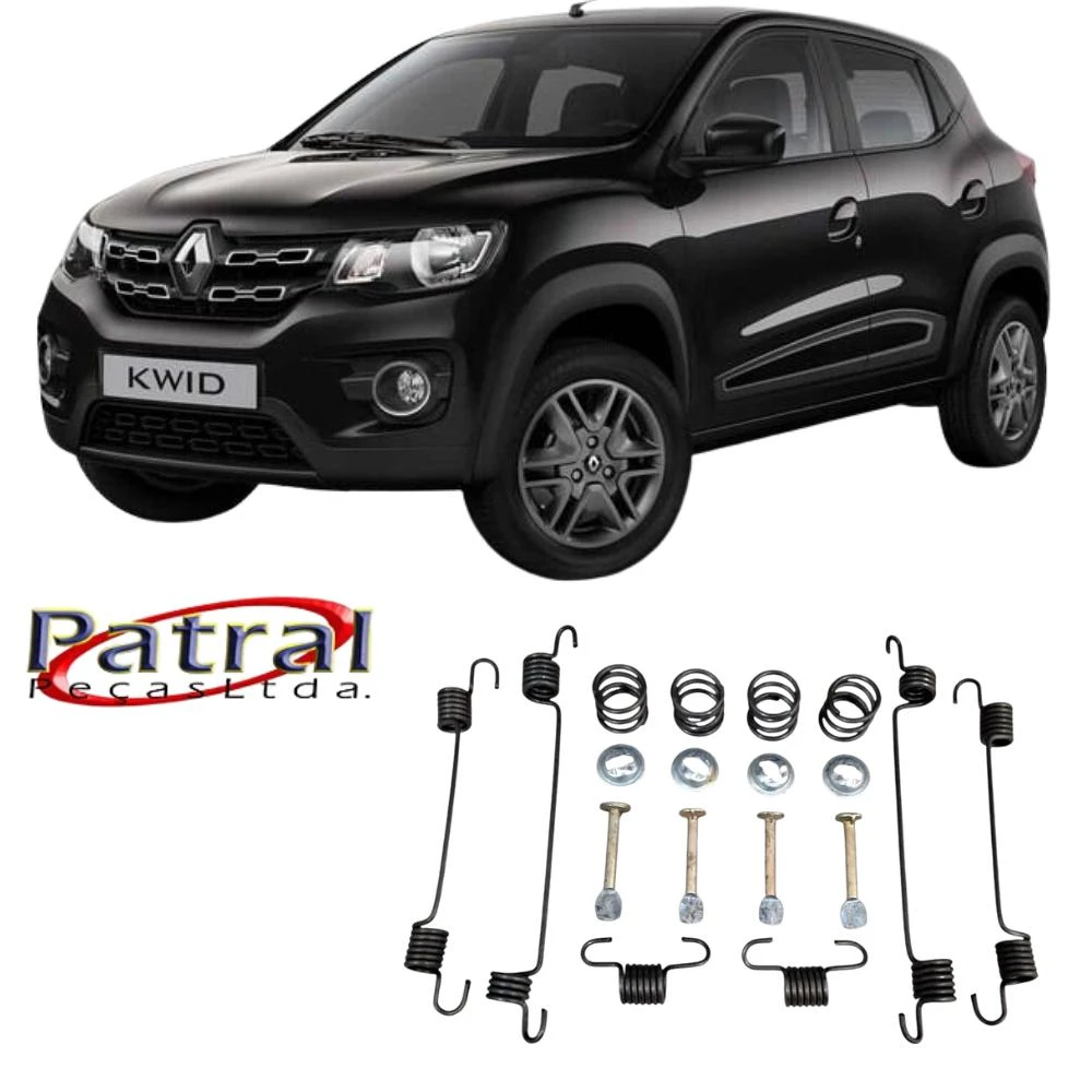 MOLA PATIM FREIO TRAS RENAULT KWID 1.0 12V 2017 ACIMA