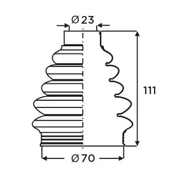 SANFONA HOMOC KA 15/ LADO RODA