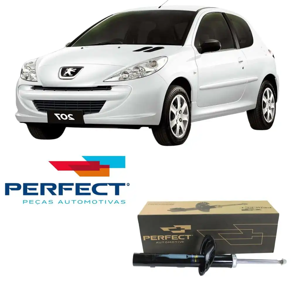 AMORTECEDOR DIANTEIRO PEUGEOT 207 1.4 1.6 2008/ DIREITO