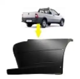 POLAINA TRAS FIAT STRADA 2005 A 2008 ESQ