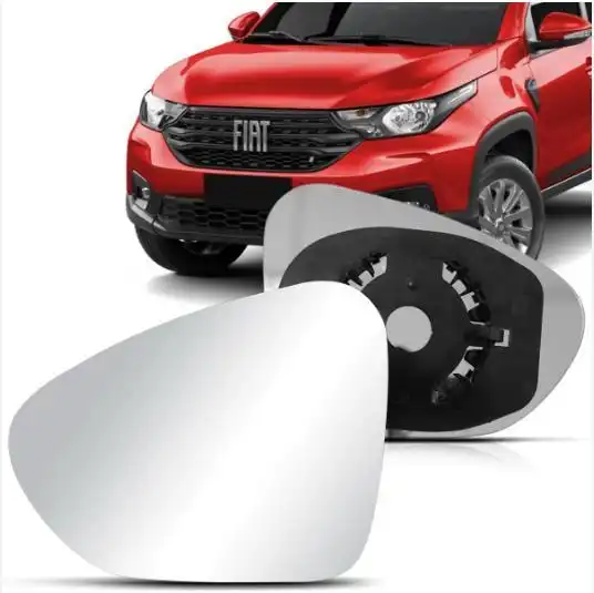 VIDRO ESPELHO FIAT STRADA 2020/ ARGO CRONOS DIR C/ CARCACA