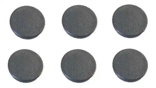 TAMPA PARAFUSO SOLEIRA PORTA GOL PLUS (PEQU) PRETO