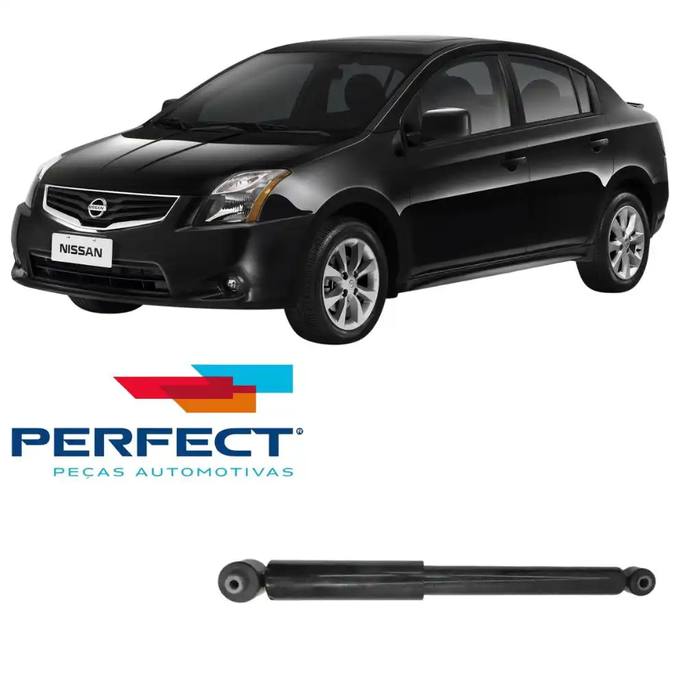 AMORTECEDOR TRASEIRO NISSAN SENTRA 2007 A 2012