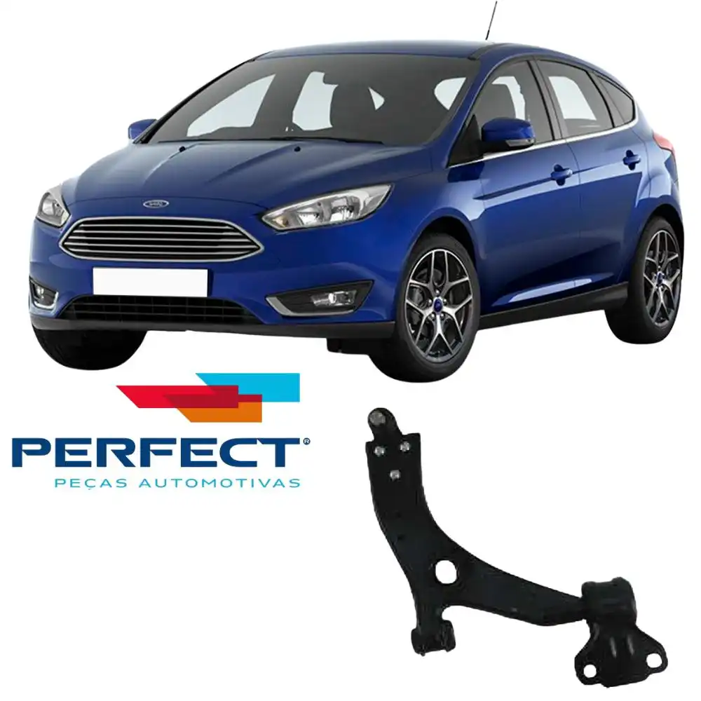 BANDEJA DIANTEIRA FOCUS 2013 A 2018 DIREITA COM PIVO