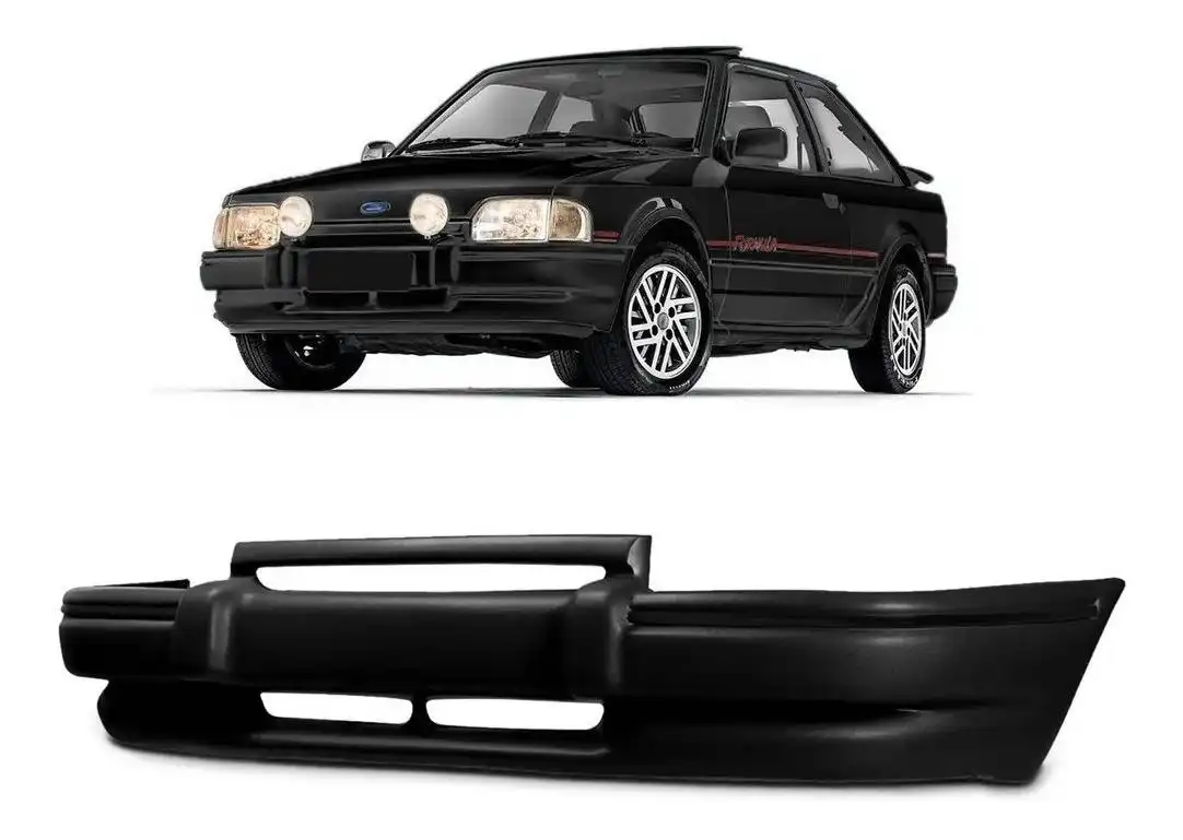 PARACHOQUE DIANT ESCORT HOBBY 87/ PRETO PLASTICO C/ 2 CANECA