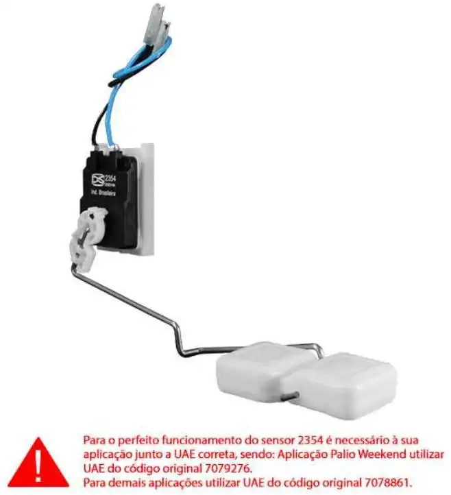 BOIA TANQUE FIAT PALIO 1996 A 1999