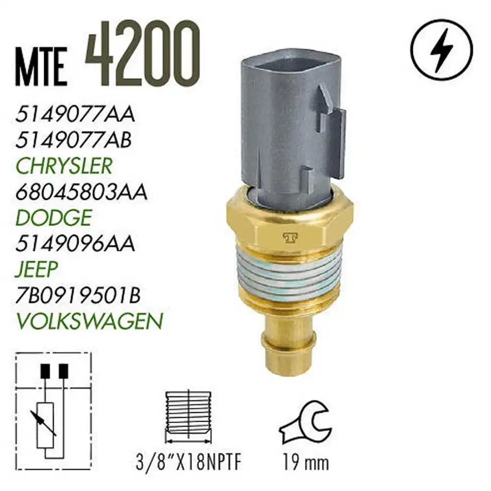 INTERRUPTOR TEMPERATURA FIAT TORO 2.4 16V 2018 A 2019