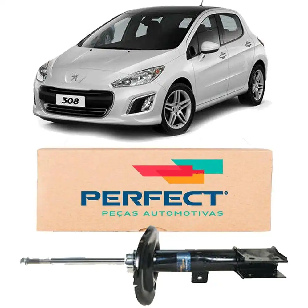 AMORTECEDOR DIANTEIRO PEUGEOT 308 1.4 1.6 2.0 2007/ DIREITO