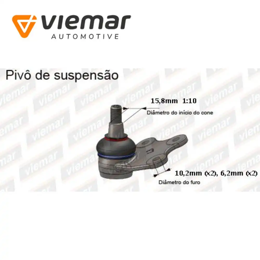 PIVO CORCEL 1 1968 A 1977 SUPERIOR