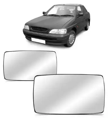 VIDRO ESPELHO ESCORT II 93/96 DIR C/ CARCACA