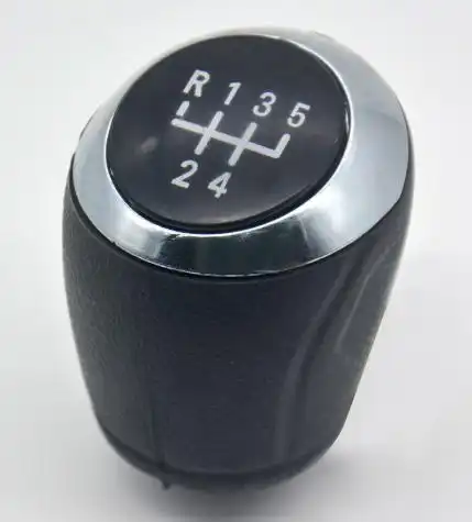 MANOPLA ALAVANCA CAMBIO COBALT 2012 A 2019 ARO CROMADO PARAF