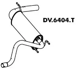 SILENC TRAS MITSUBISHI PAJERO TR4 2003/