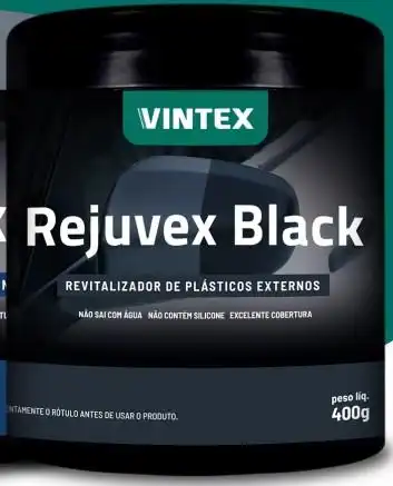 REVITALIZADOR PARACHOQUES REJUVEX BLACK 400G