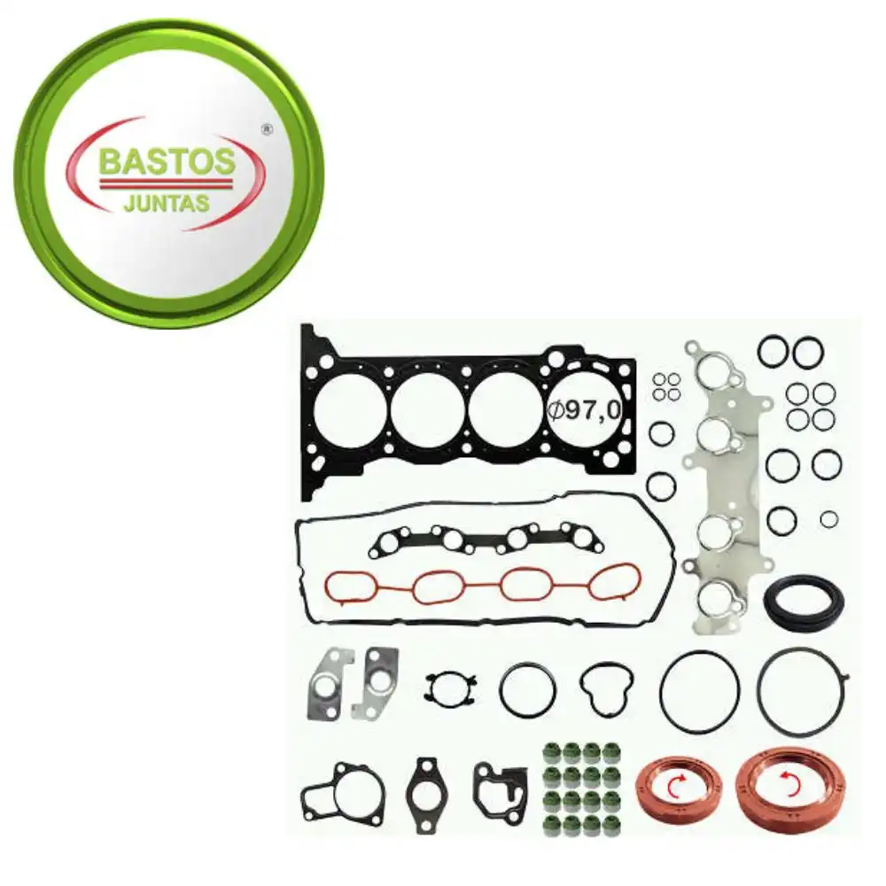 JUNTA MOTOR HILUX 2.7 16V 2008 A 2023 COM RETENTOR CHAPA