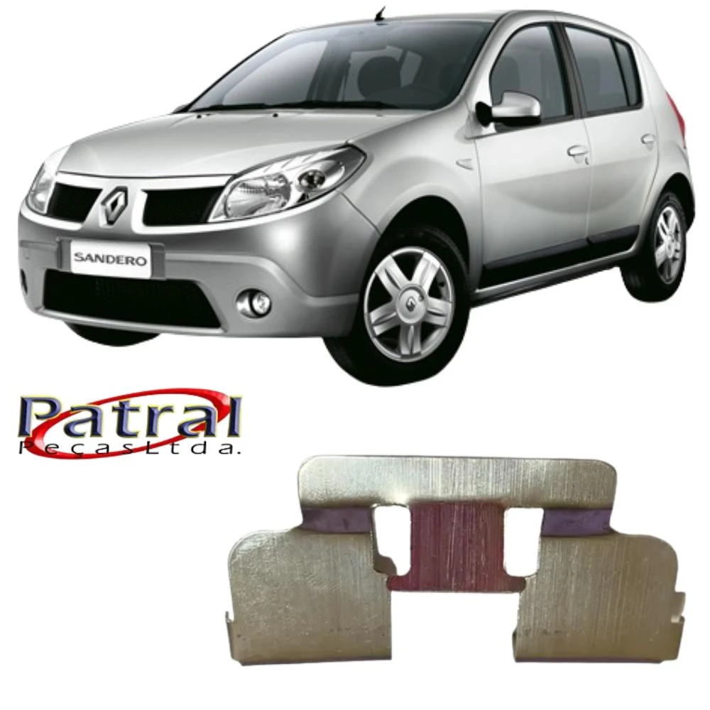 MOLA PASTILHA FREIO DIANTEIRO SANDERO 1.6 2008 A 2012