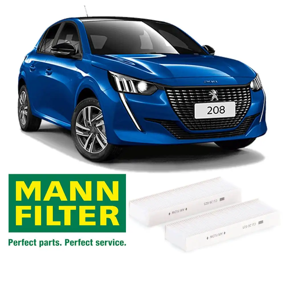 FILTRO AR CABINE PEUGEOT 208 1.6 16V FLEX 2021/