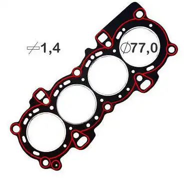 JUNTA CABECOTE FIESTA COURIER 1.4 16V ZETEC