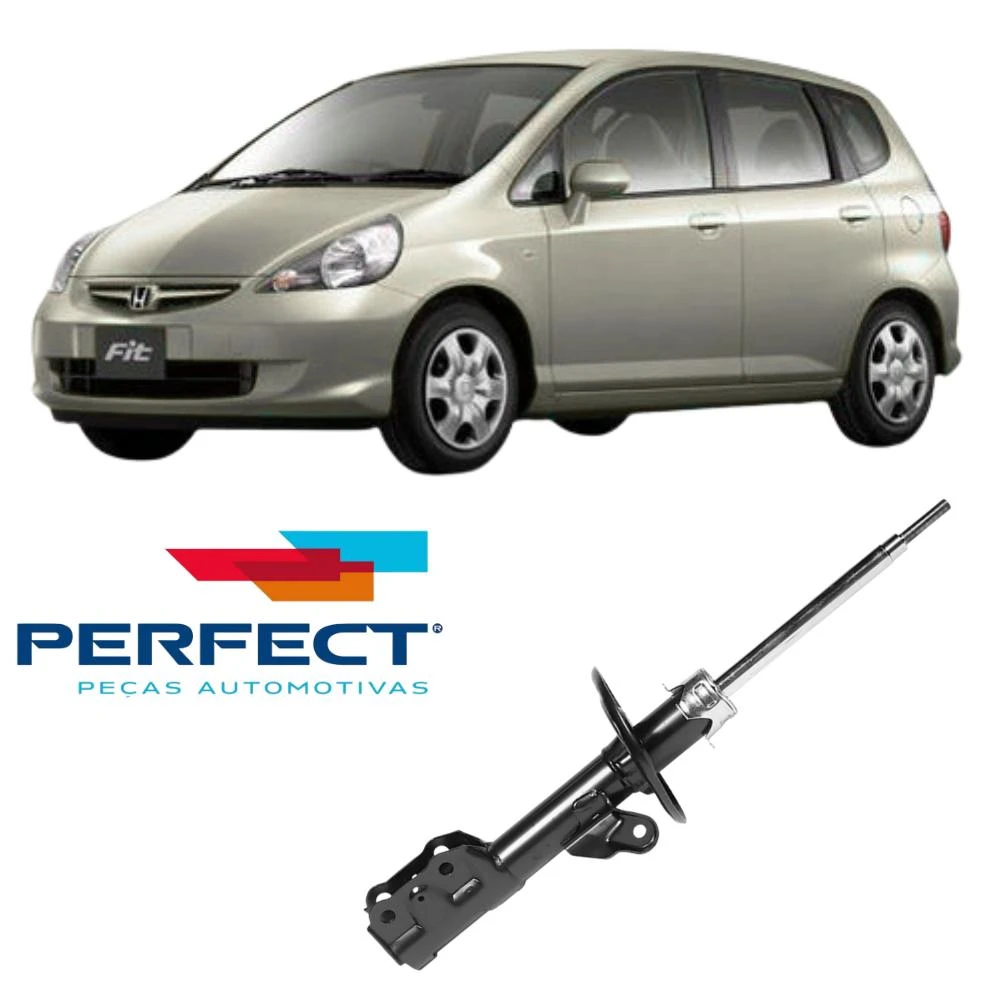 AMORTECEDOR DIANTEIRO HONDA FIT 2003 A 2008 ESQUERDO