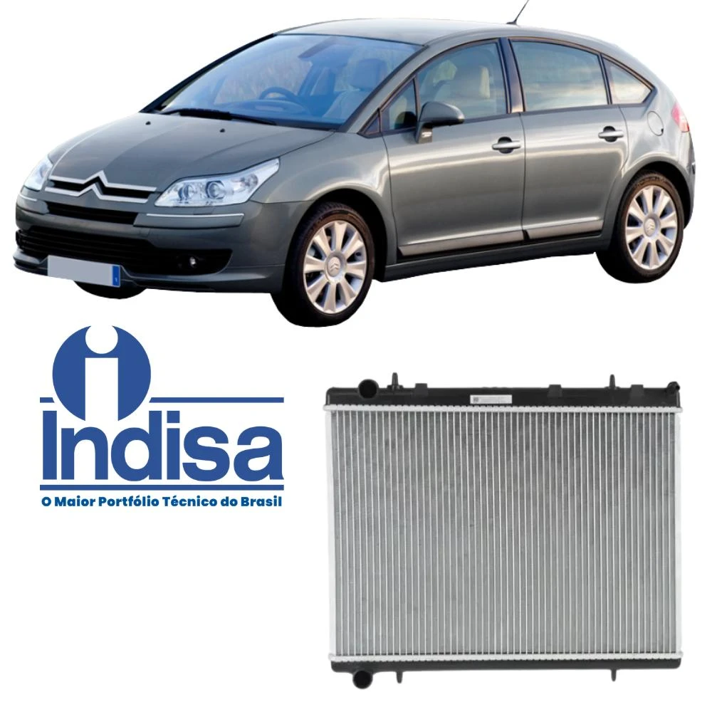 RADIADOR CITROEN C4 2.0 16V FLEX 2005 A 2016