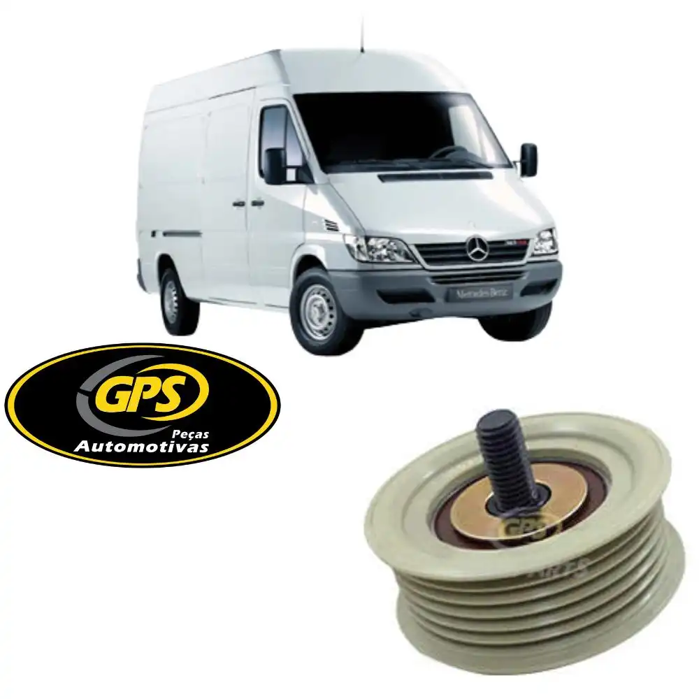 POLIA CORREIA ALTERNADOR SPRINTER 2.2 16V 2012 ACIMA