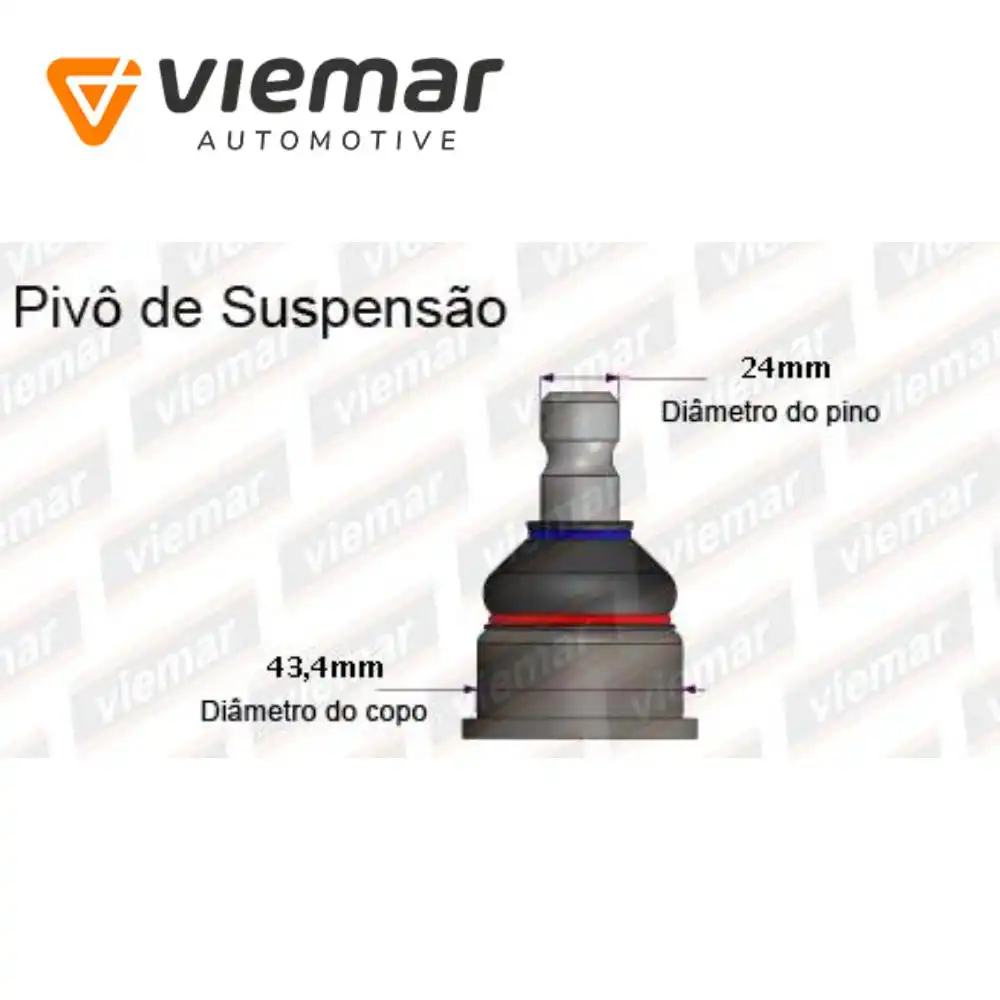 PIVO RENAULT MASTER 2008 A 2012 INFERIOR