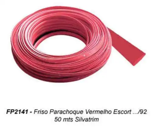 FRISO PARACHOQUE ESCORT VERMELHO