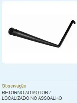 TUBO REFRIGERACAO MOTOR KOMBI 1.4 2006/ TORTO RETORNO AO MOT