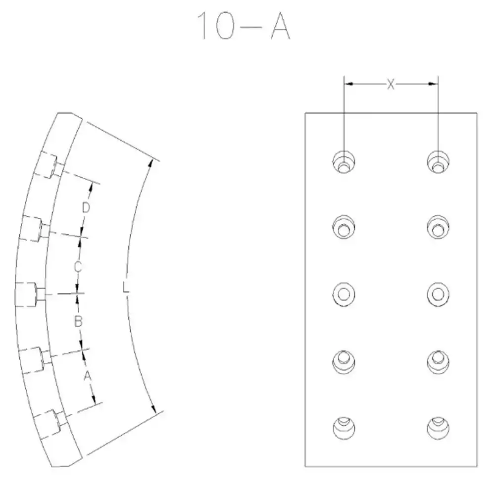 LONA FREIO TRAS KOMBI 76/