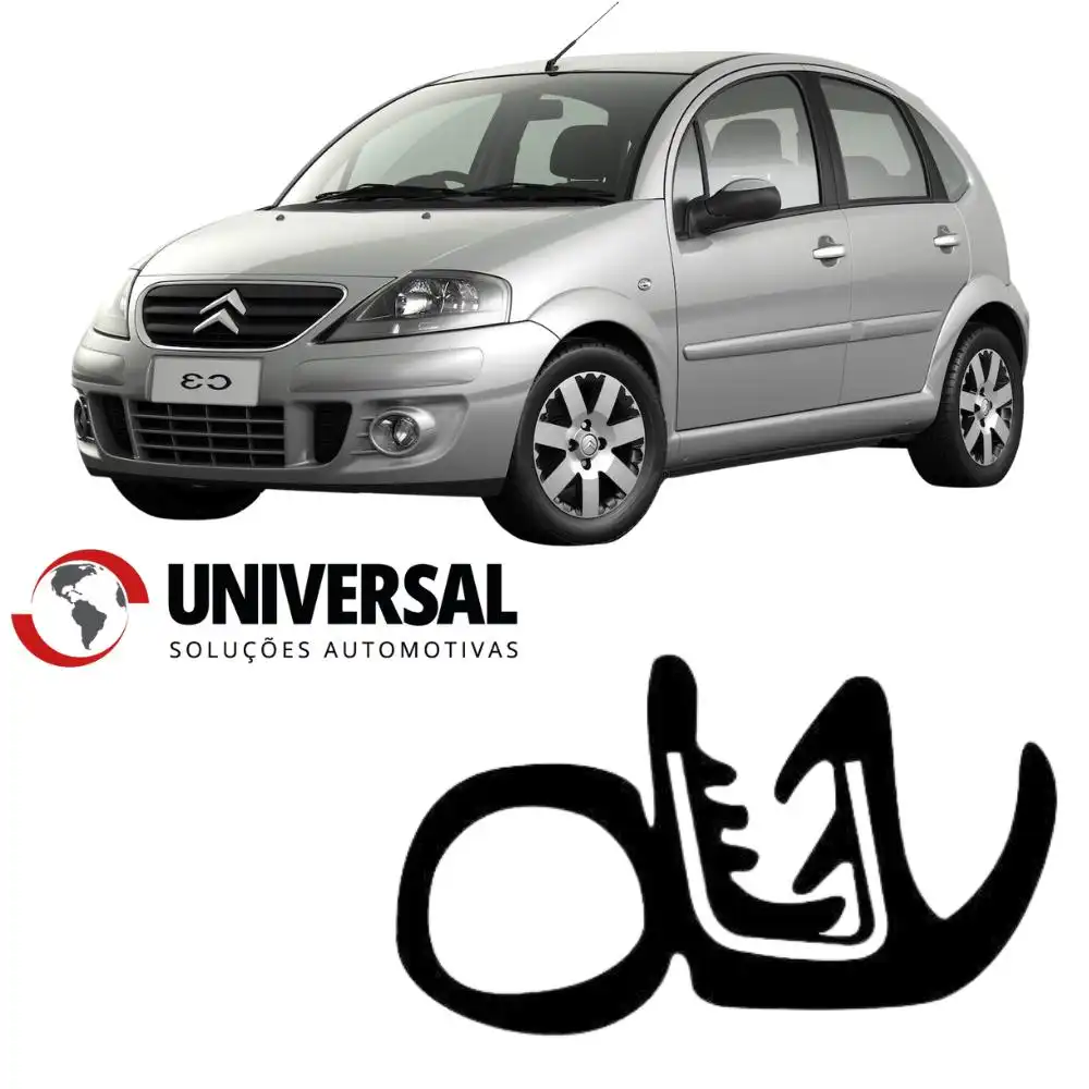 BORRACHA PORTA CITROEN C3 GI 03/12 4 PT