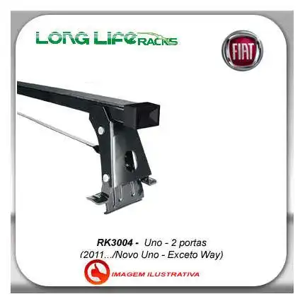 RACK FIAT UNO 2 PORTAS 2011/ (NOVO)