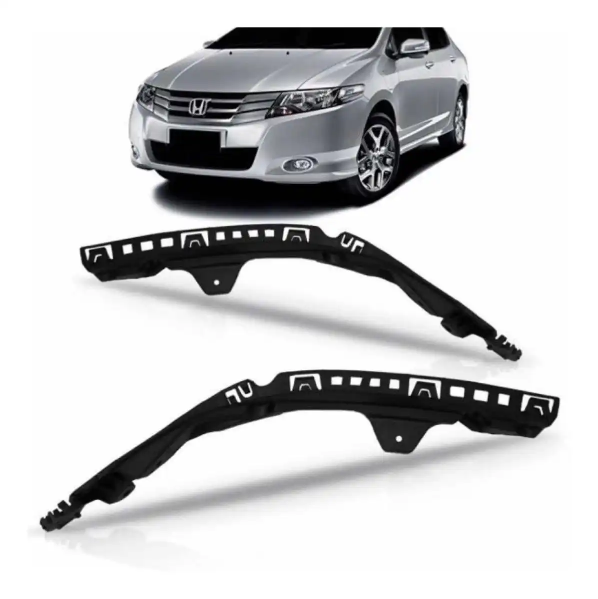 SUPORTE FAROL HONDA CITY 2009 A 2013 ESQUERDO