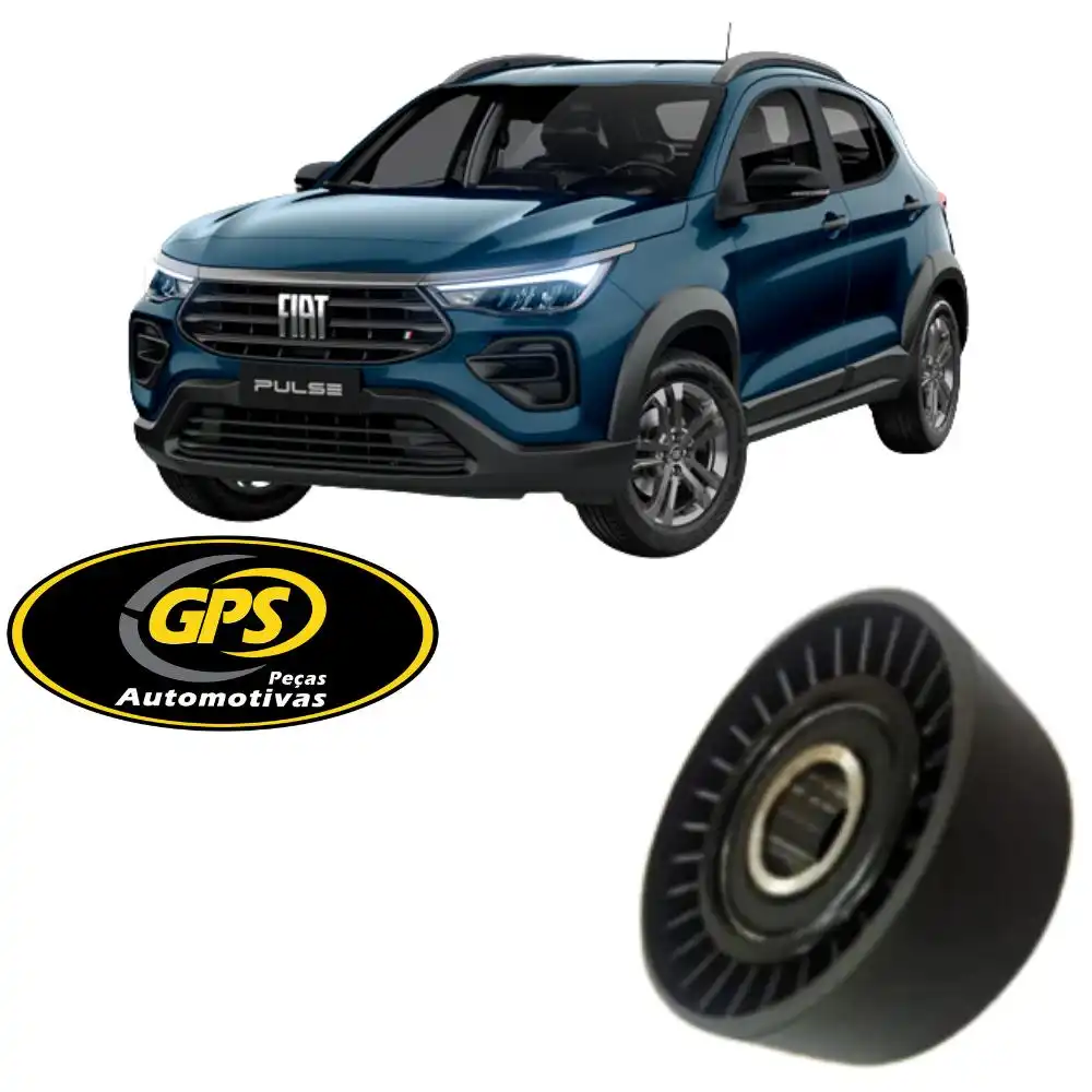 POLIA CORREIA ALTERNADOR PULSE 1.0 12V FLEX 2021 ACIMA