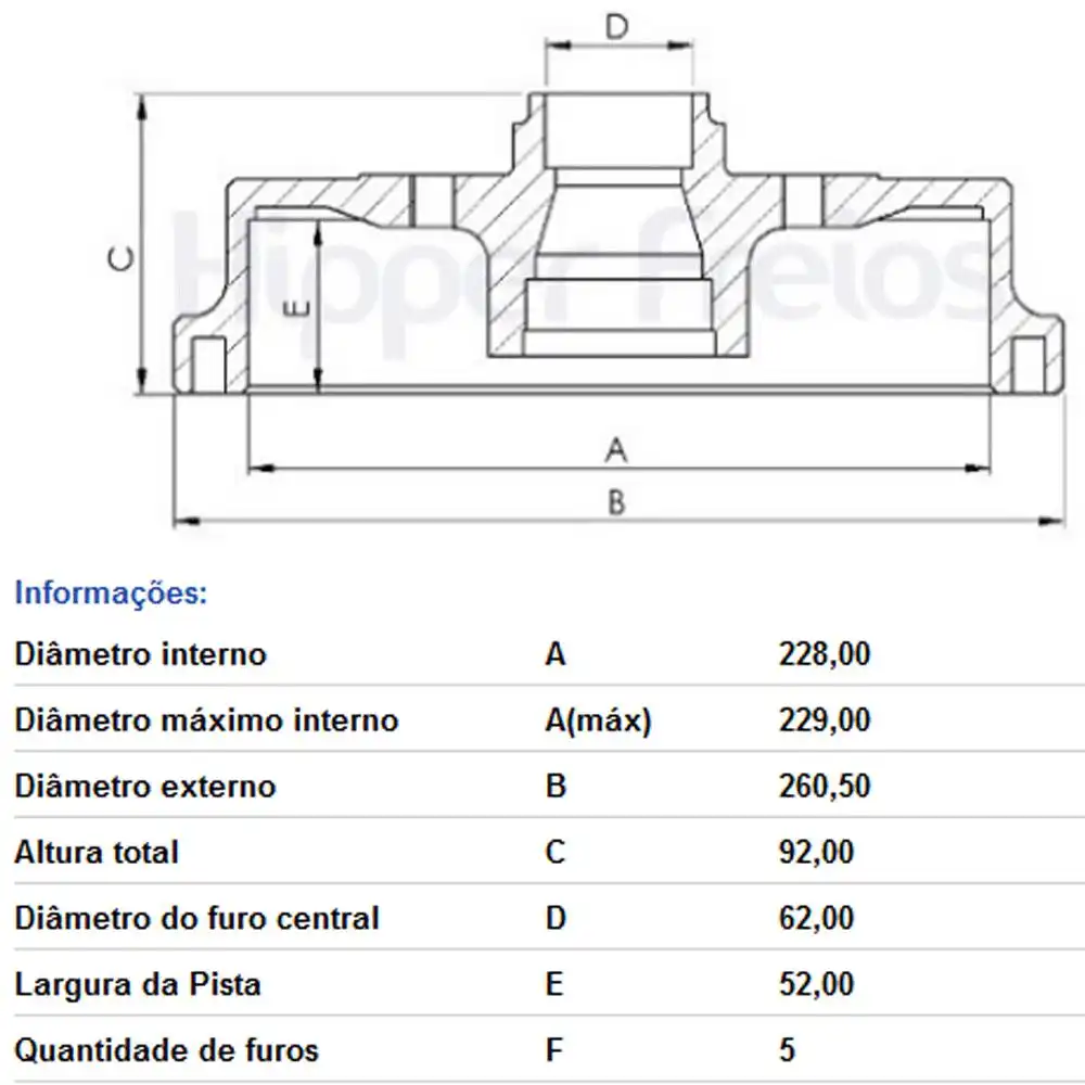 TAMBOR FREIO TRASEIRO RENAULT DUSTER 1.6 16V 2011 ACIMA
