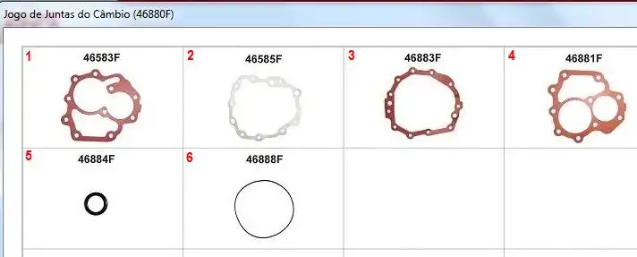 JUNTA CAIXA PASSAT GOL 1.8 5 MARCHAS