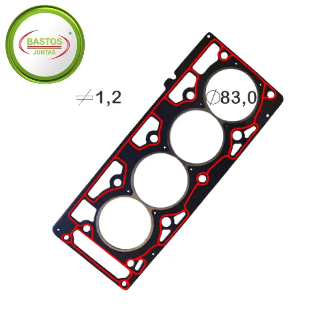 JUNTA CABECOTE FIESTA 1.6 8V ZETEC ROCAM 1999 A 2014 FIBRA