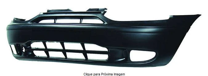 PARACHOQUE DIANTEIRO FIAT PALIO 1996 A 2000 PRETO TEXT C/FAR