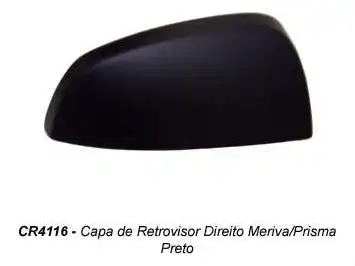 CAPA ESPELHO EXT CELTA 2007/ PRISMA DIR PRETO