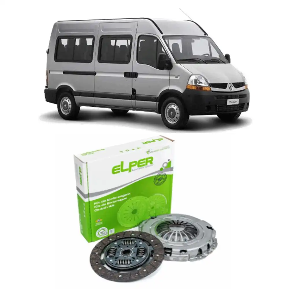 KIT EMBREAGEM RENAULT MASTER 2.2 2.5 2001 A 2012
