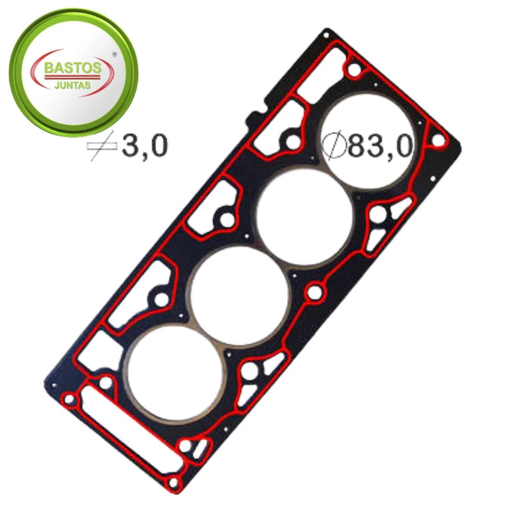 JUNTA CABECOTE FIESTA 1.6,KA 1.6 (MOT ZETEC ROCAN) FIBRA 3MM